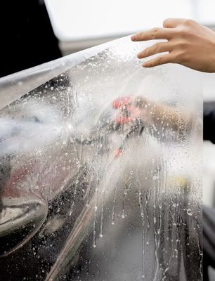 Un buen precio. Película protectora de pintura-PPF-translúcido sujetador-envase para automóviles-transparente-Tanius-detalles para automóviles en línea