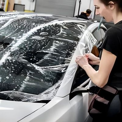 Un buen precio. Pintura para automóviles TPU de estiramiento súper resistente Película de protección de pintura para automóviles Autocurativa PPF transparente en línea