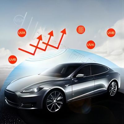 Un buen precio. 70% Rechazo de calor Control solar Película de ventana de automóvil de doble capa Reducción del resplandor 2 Mil en línea