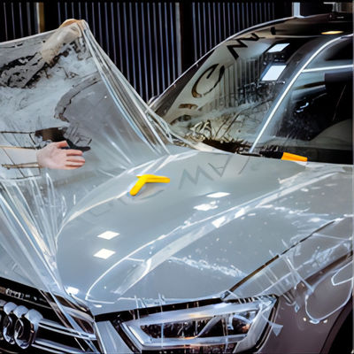 Un buen precio. Película de protección de pintura para automóviles, material TPU autocurante de 130 μM en línea