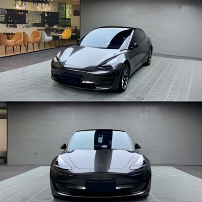 Un buen precio. Película de protección de pintura negra TPU PPF 1.52*15m Revestimiento de automóviles en línea