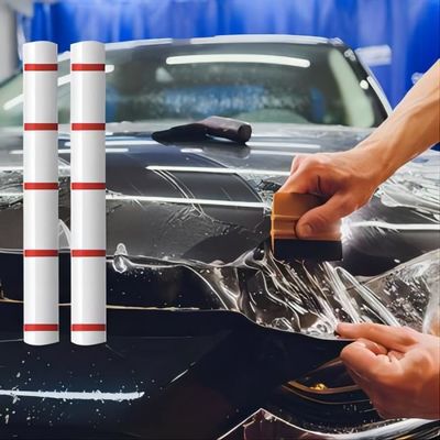 Un buen precio. Película de protección de pintura PPF Transparente 1.52*15m TPU 6.5mil Película para automóviles en línea