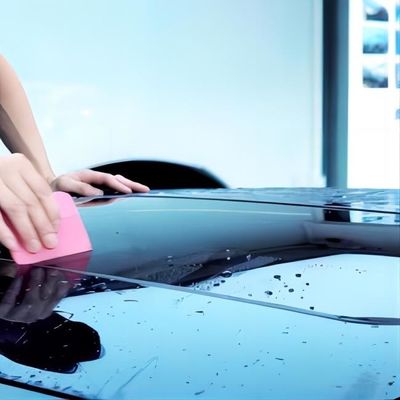 Un buen precio. 7.5 mil High Hydrophobic Car Sunroof Film Anti-Gratch Transparente Brillante PPF de TPU en línea